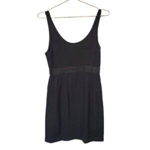 Theory | Casual sleeveless Empire Waist Mini Dress Black